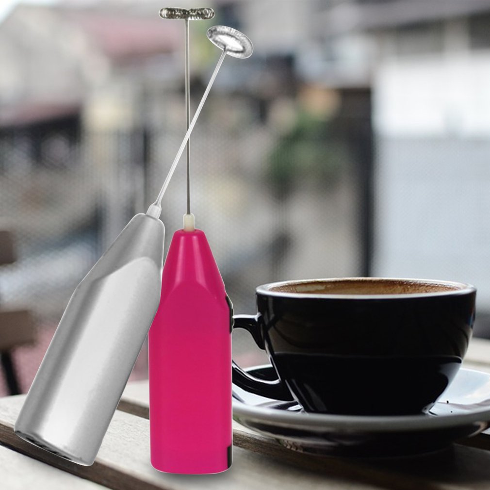 Handheld Electric Coffee Milk Egg Beater Whisk Frother Mixer Foamer Stirrer Whisk for Coffee Milk Drink Kitchen Tool