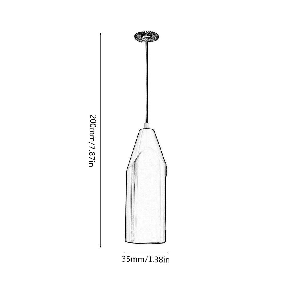 Handheld Electric Coffee Milk Egg Beater Whisk Frother Mixer Foamer Stirrer Whisk for Coffee Milk Drink Kitchen Tool