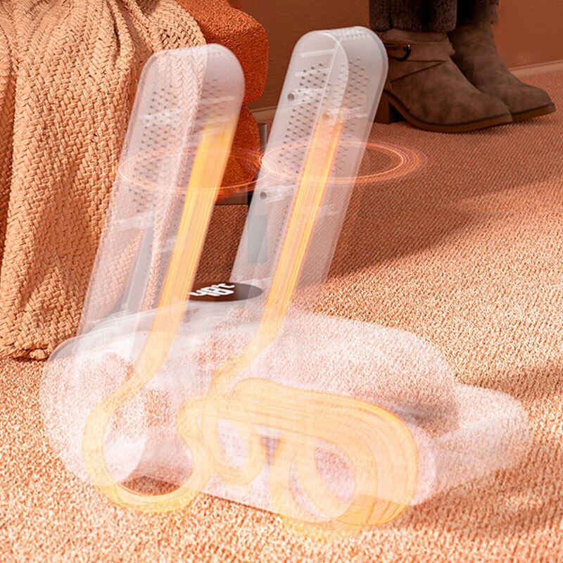220V Adjustable Shoes Dryer Machine Smart Timer Fast Dryer Heater Deodorizer Dehumidifier Device Sock Gloves Boots Drier Heater