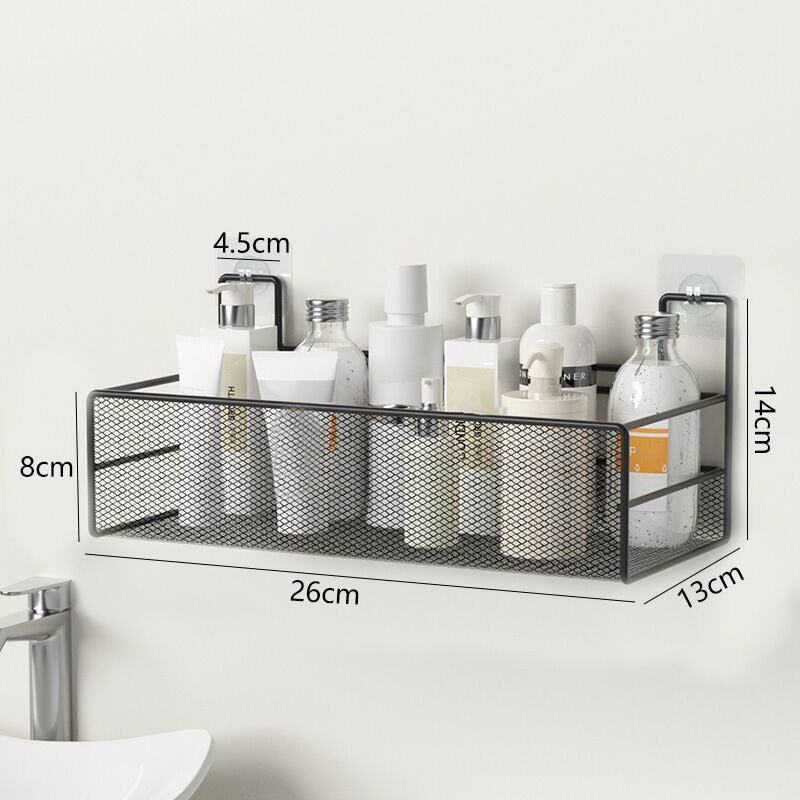 Bathroom Shelf Kitchen Organizer Shelves Corner Frame Iron Shower Caddy Storage Rack Shampoo Holder For Bathroom Accessories