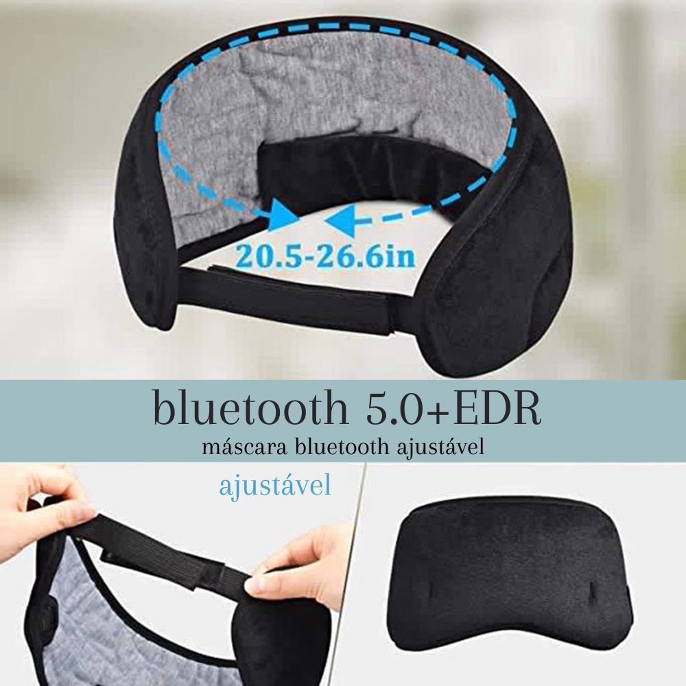 Fones de ouvido Bluetooth para dormir anti-insonia
