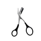 1pcs 3 Colors Eyebrow Trimmer Scissors with Comb Eyelash Hair Scissors Stainless Steel Eyebrow Razor Grooming Wenkbrauw Trimmer