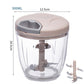 Garlic Chopper 500/900ML Manual Rotate Fruit Vegetable Cutter Chopper Slicer Garlic Crusher Peeler Grinder Blender Meat Grinders