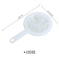 Silicone Kitchen Strainer Clip Pan Drain Rack Bowl Funnel Rice Pasta Vegetable Washing Colander Draining Excess Liquid Univers