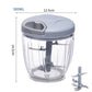 Garlic Chopper 500/900ML Manual Rotate Fruit Vegetable Cutter Chopper Slicer Garlic Crusher Peeler Grinder Blender Meat Grinders